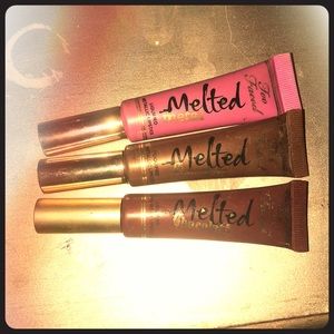 3 too faced lipsticks